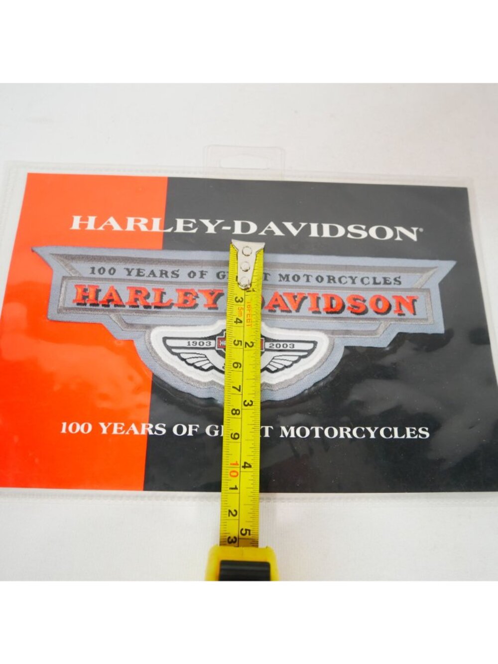 Harley-Davidson 100th Anniversary Embroidered Patch 1903-2003 Medium Motorcycle - Picture 4 of 4